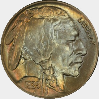 1925-D  Five Cent obverse