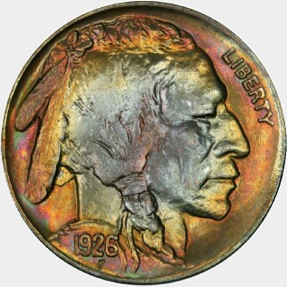 1926  Five Cent obverse