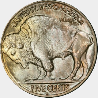1926-D  Five Cent reverse