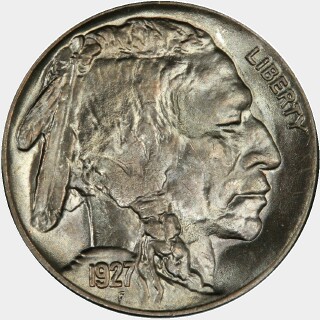 1927  Five Cent obverse