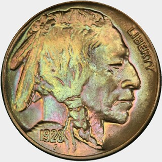 1928  Five Cent obverse