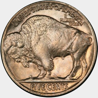 1928-D  Five Cent reverse
