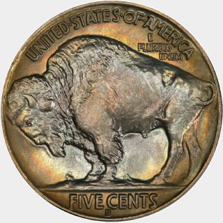 1929-S  Five Cent reverse