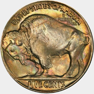 1930  Five Cent reverse