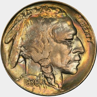 1930  Five Cent obverse