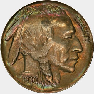 1930-S  Five Cent obverse
