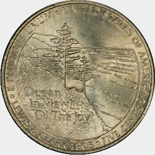 2005-P  Five Cent reverse