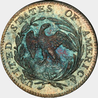1796  Five Cent reverse