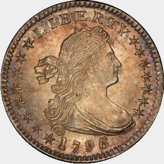 1796/5  Five Cent obverse