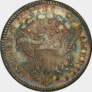 1801  Five Cent reverse