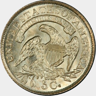 1830  Five Cent reverse