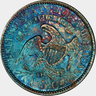 1831  Five Cent reverse