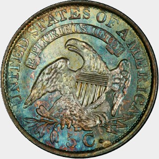 1832  Five Cent reverse