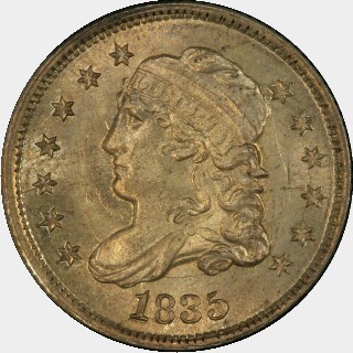 1835  Five Cent obverse
