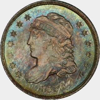1836  Five Cent obverse