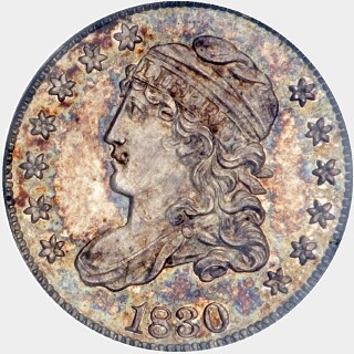 1830 Proof Five Cent obverse