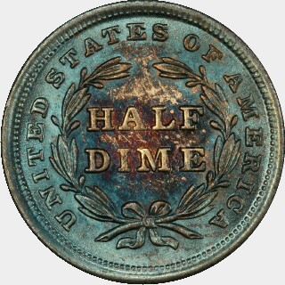 1838  Five Cent reverse