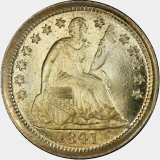 1841-O  Five Cent obverse