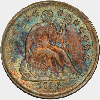 1856  Five Cent obverse