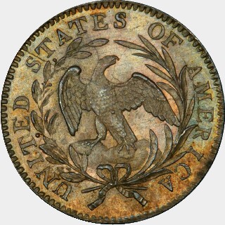 1796  Ten Cent reverse