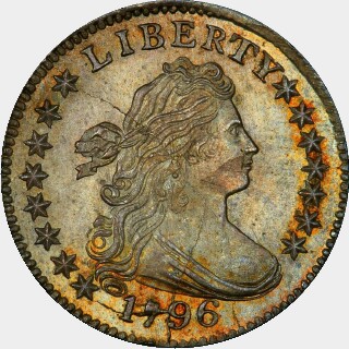 1796  Ten Cent obverse