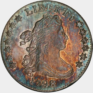 1798  Ten Cent obverse