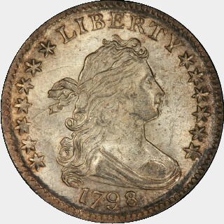 1798  Ten Cent obverse