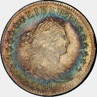 1798/7  Ten Cent obverse