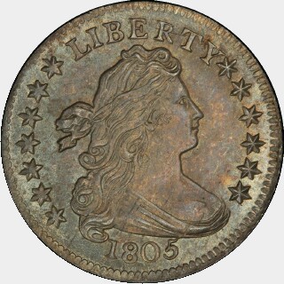 1805  Ten Cent obverse