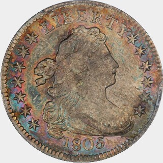 1805  Ten Cent obverse