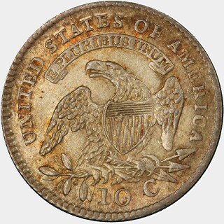 1814  Ten Cent reverse