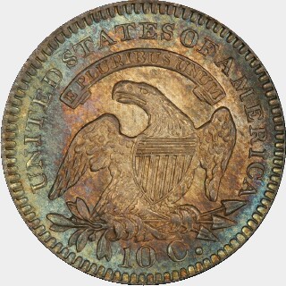 1821  Ten Cent reverse