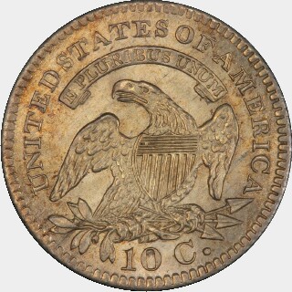 1822  Ten Cent reverse