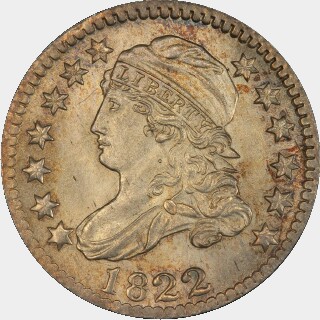 1822  Ten Cent obverse