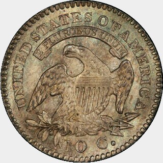 1824/2  Ten Cent reverse
