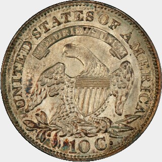 1828  Ten Cent reverse