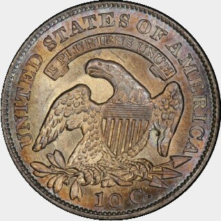 1830  Ten Cent reverse