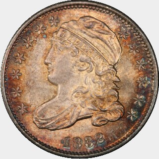 1832  Ten Cent obverse