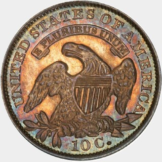 1833  Ten Cent reverse
