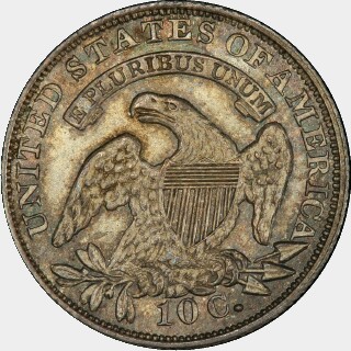 1835  Ten Cent reverse