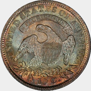 1836  Ten Cent reverse