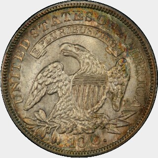 1837  Ten Cent reverse