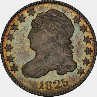 1825 Proof Ten Cent obverse