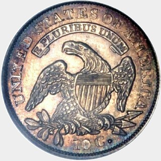 1831 Proof Ten Cent reverse