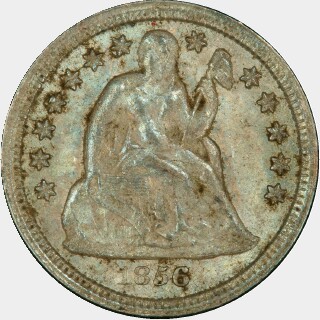 1856-O  Ten Cent obverse