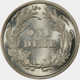 1895  Ten Cent reverse