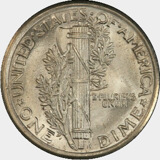 1917  Ten Cent reverse