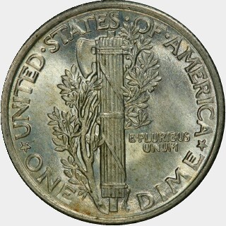 1918  Ten Cent reverse