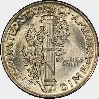 1919  Ten Cent reverse