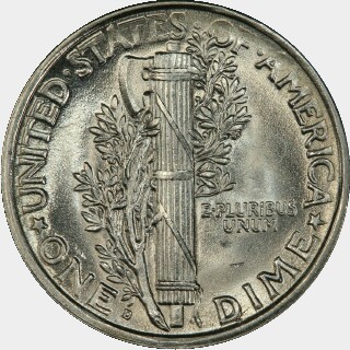 1920-D  Ten Cent reverse